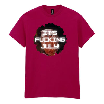 It's F***ing July - Heavy Cotton™ adult t-shirt Thumbnail