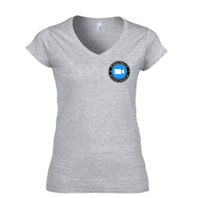 Zoom Patrol - Softstyle™ women's v-neck t-shirt Thumbnail