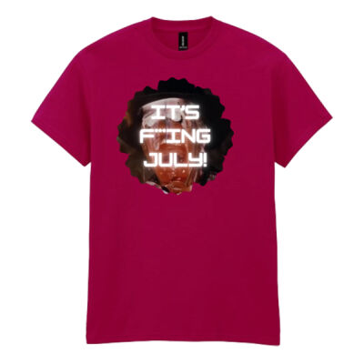It's F***ing July (censored) - Heavy Cotton™ adult t-shirt Thumbnail